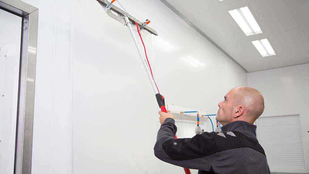 Colad Spray Booth Maintenance Solutions - Dry application