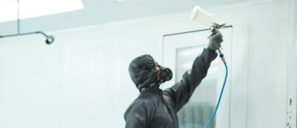 Spray Booth Maintenance Solution - Wet application